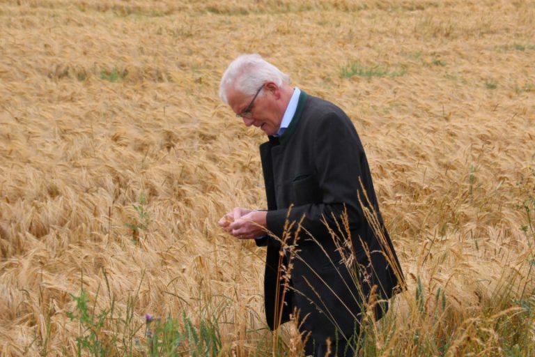 Die Ackerbauern blicken mit Sorge aufs Feld