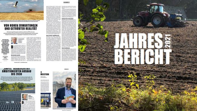 Landvolk-Jahresbericht gibt Überblick von A bis Z