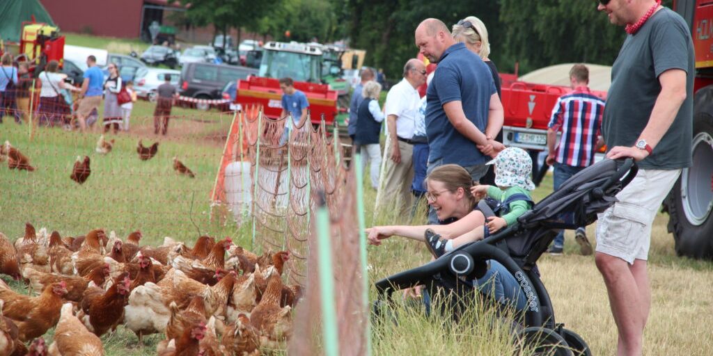 Höfe zeigen, wie moderne Landwirtschaft funktioniert