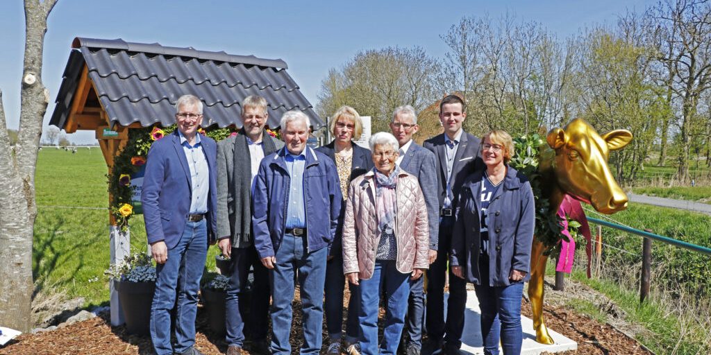 „Goldene Olga“ steht jetzt auf Schillings Hof