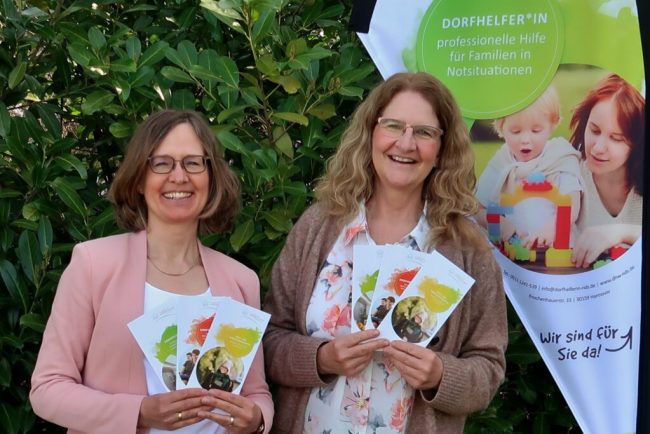 Dorfhelferinnen helfen Familien in Krisenzeiten