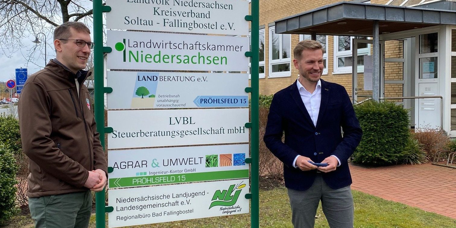 Sebastian Zinke zu Besuch beim Landvolk Kreisverband Sebastian Zinke zu Besuch beim Landvolk Kreisverband