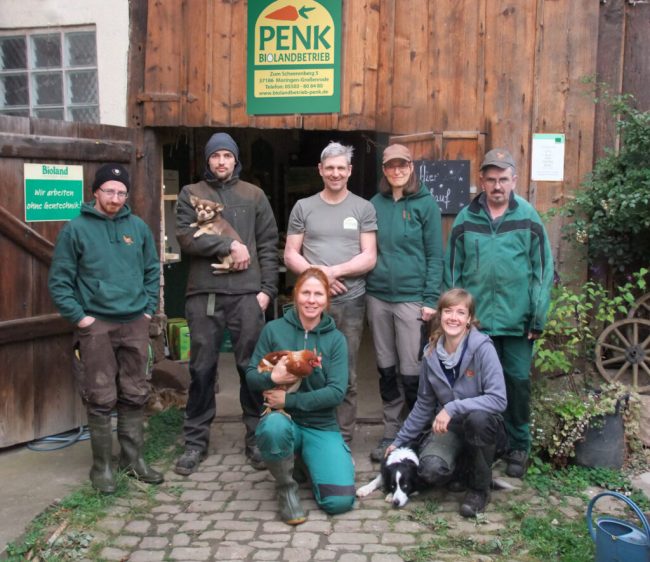 In idyllischer Atmosphäre informieren
