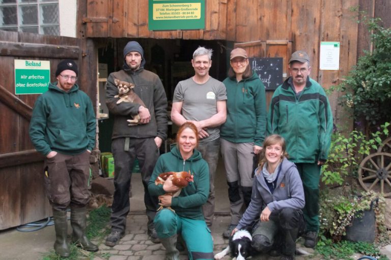 In idyllischer Atmosphäre informieren