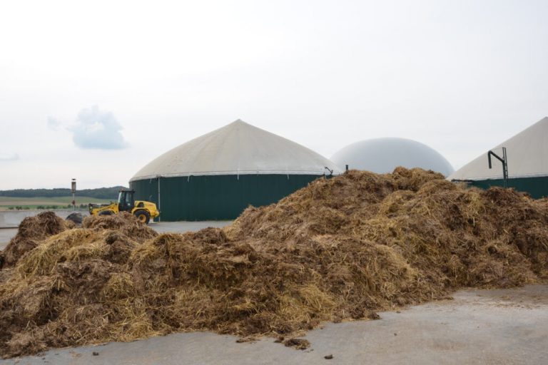 Vergärung in Biogasanlagen reduziert Methan
