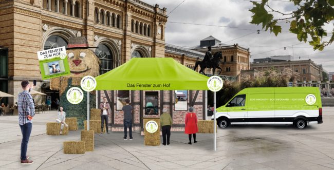 Bauern on tour: Mit Roadshow Einblick in den Stall