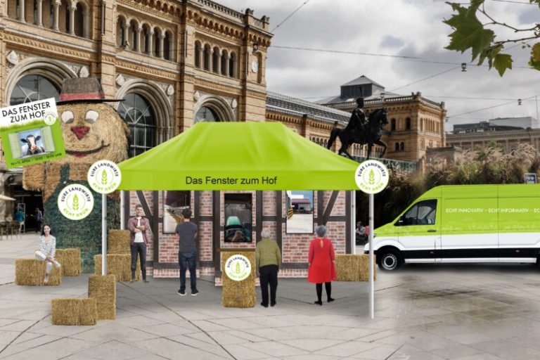 Bauern on tour: Mit Roadshow Einblick in den Stall