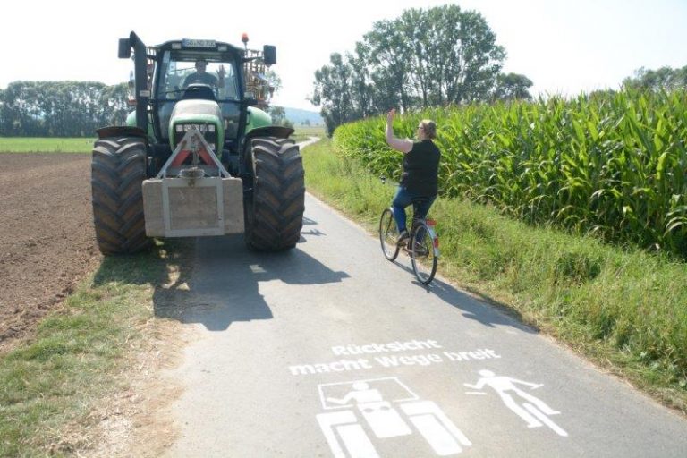 Miteinander geht’s besser: Rücksicht macht Wege breit