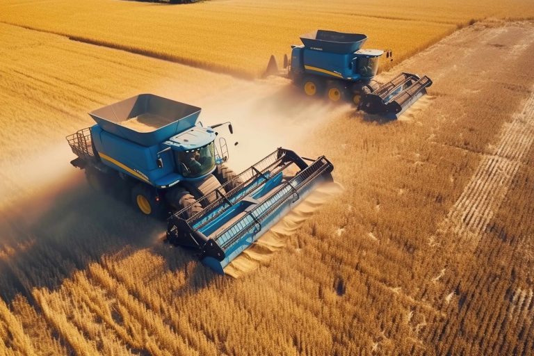 maehdrescher-erntet-weizenfeld-ki-generiertes-bild_sicherdurcdieErntea href=httpsde.freepik.comfotos-kostenlosmaehdrescher-erntet-weizenfe