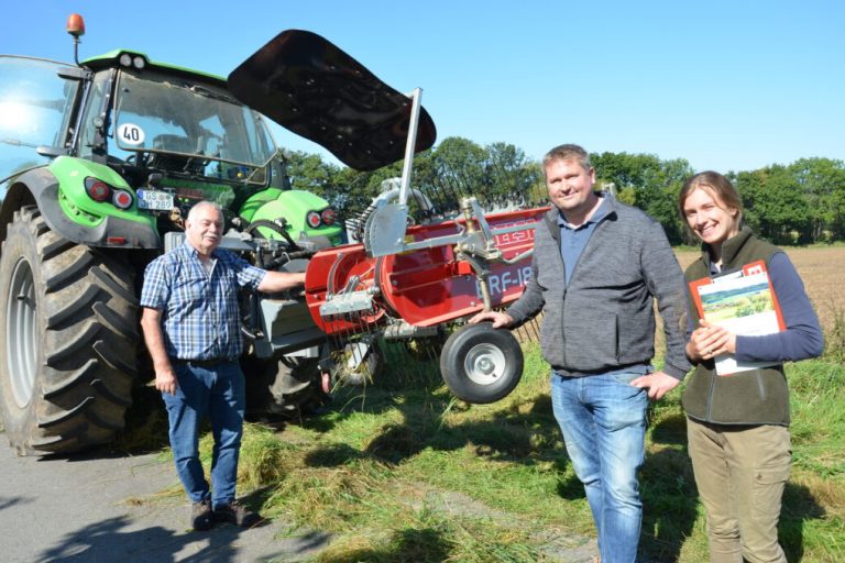 30 Kilometer Wegeränder insektenschonend gemäht