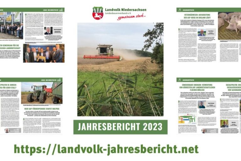 Landvolk blickt auf ein turbulentes Jahr 2023 zurück
