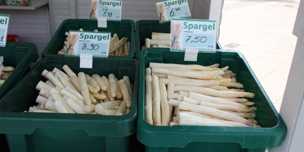 Frühkartoffeln und Spargel sorgen für gute Laune