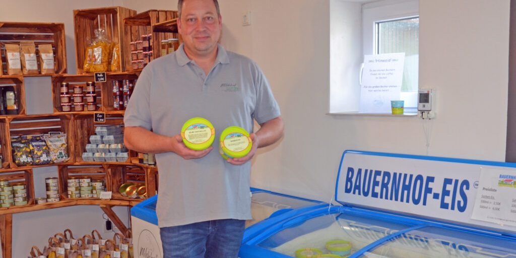 Bauernhof-Eis geht immer – nicht nur im Sommer