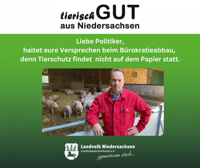 Landvolk kämpft für praktikable Tierhaltungsgesetze