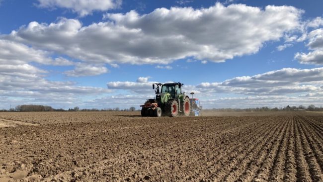 Optimale Bedingungen für Feldarbeit, aber Regen fehlt