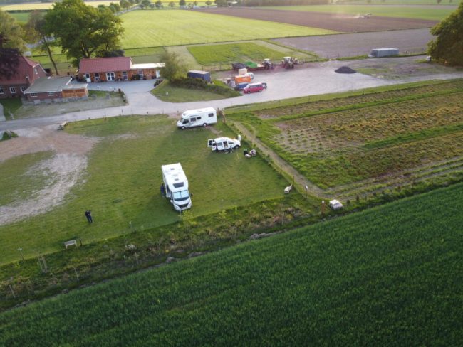 Camping auf dem Bauernhof: App weist den Weg