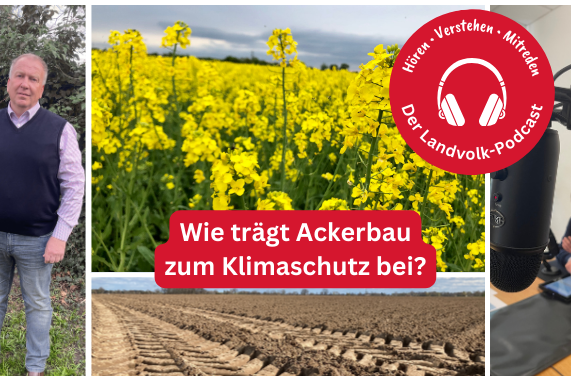 Podcast: Wie trägt der Ackerbau zum Klimaschutz bei?