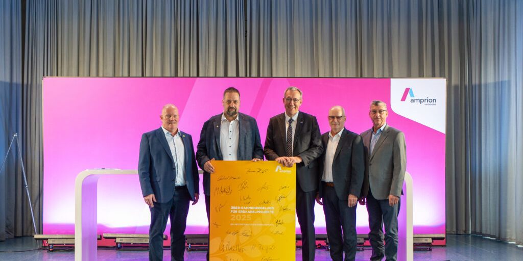 Amprion und Landwirtschaftsverbände schließen zentrale Vereinbarung für die Umsetzung von Erdkabelprojekten